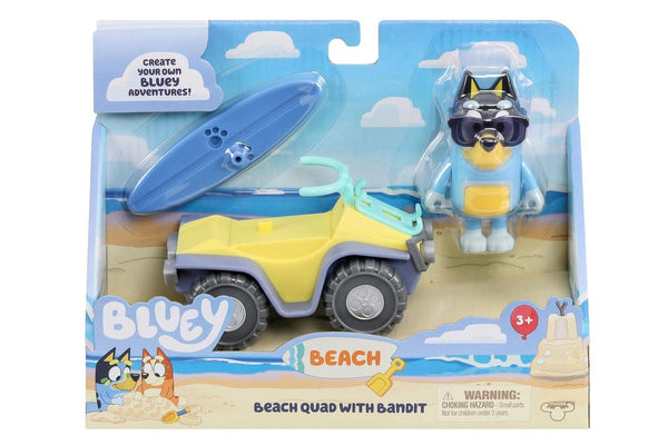 Bluey - Beach Quad with Bandit