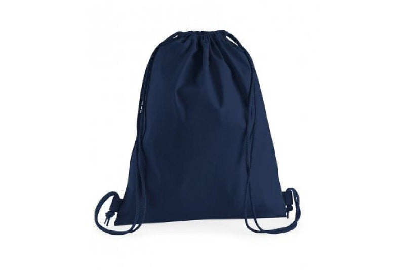 Westford Mill Premium Cotton Gymsac (French Navy) (One Size)