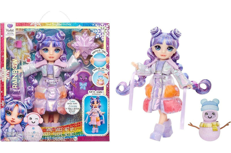 Rainbow High: Winter Wonderland Doll - Violet Willow