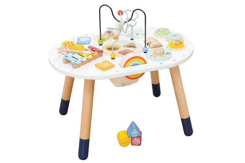 Le Toy Van Petilou 52cm Wooden Activity Table Kids Children Educational Toy 18m+