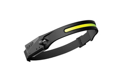 Ozstock LX200 LED Headlamp COB Wave Sensor 4 Lighting Modes USB Rechargeable Flashlight