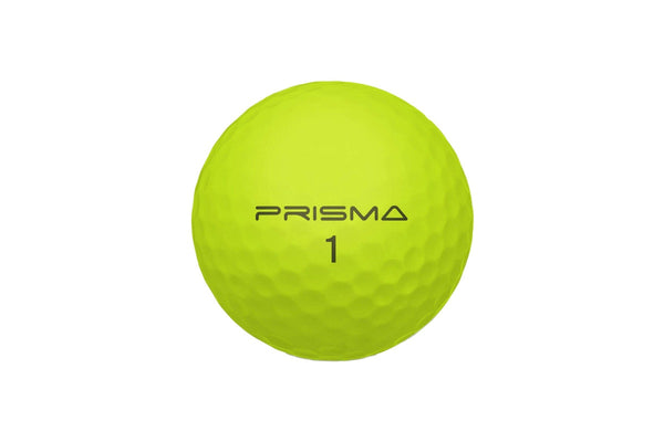 Masters Prisma Titanium Golf Balls (Pack Of 12) (Yellow) (One Size)