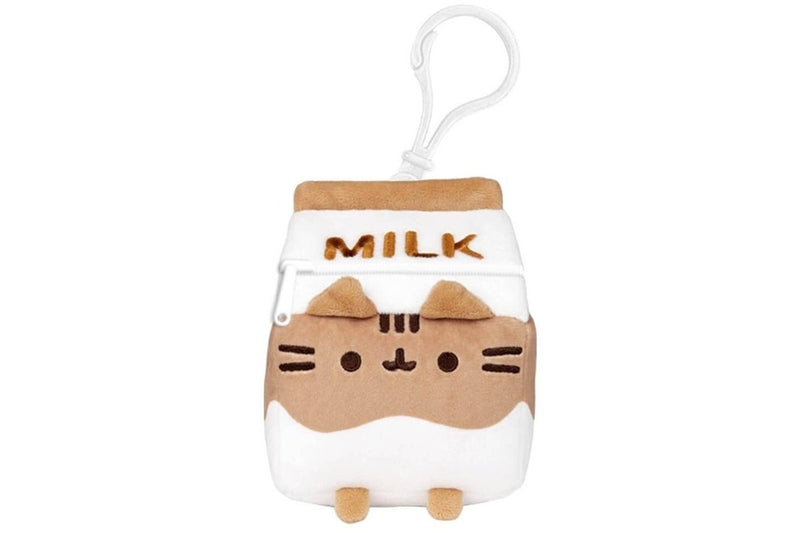 Pusheen the Cat: Pusheen Chocolate Milk Bag Charm - 3" Sips Plush