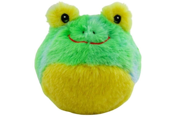 Yoonique: Fuzzy Foam Ball Frog - 4" Plush