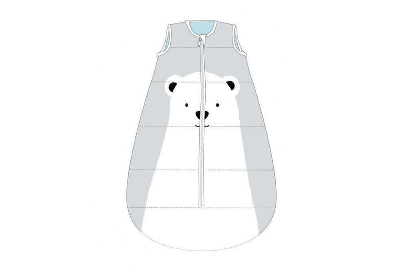 Baby Studio: Winter Sleeping Bag 1.0 Tog - Polar Bear (6-18 Months)