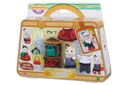 Sylvanian Families: Fashion Play Set Town Girl Series Tuxedo Cat