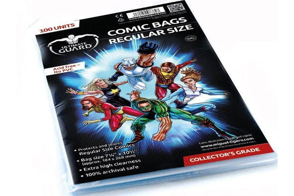 Ultimate Guard Comic Bags Regular Size (100)