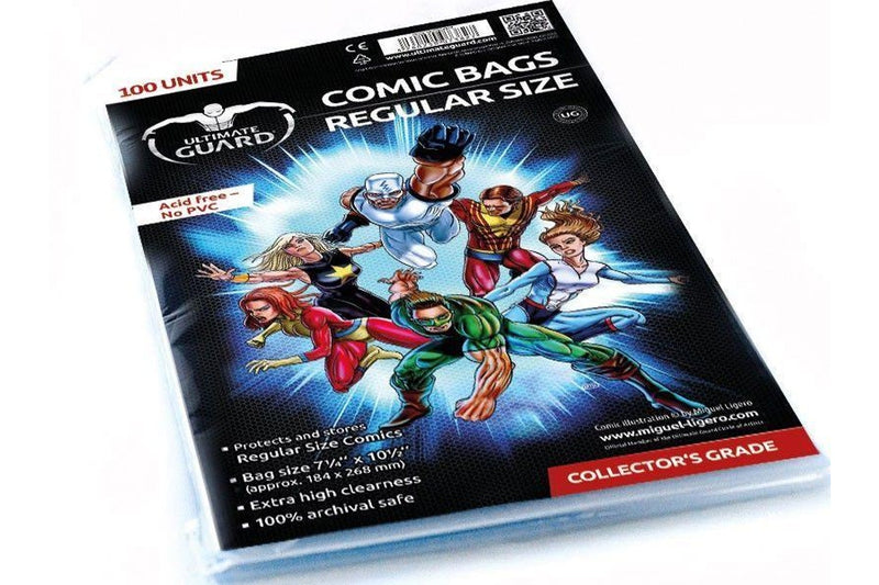 Ultimate Guard Comic Bags Regular Size (100)