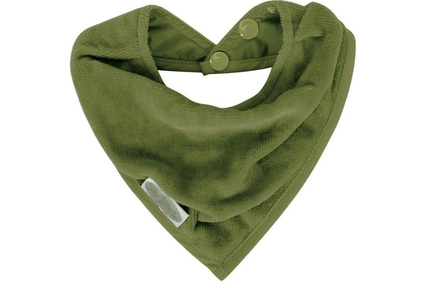 Silly Billyz: Towel Bandana Bib - Olive