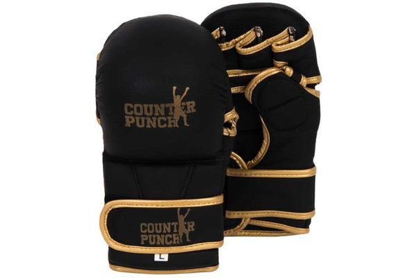 Counterpunch MMA Premium Leather Shooter Gloves - L