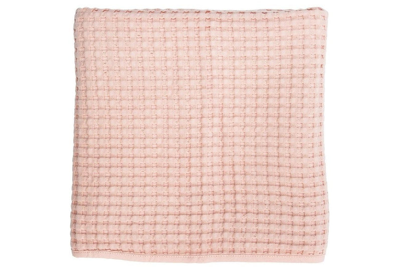 Lulujo: Waffle Blanket - Ballet Slipper