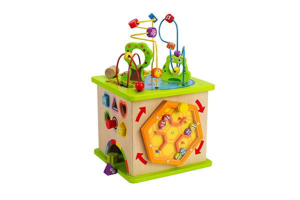 Hape - Country Critters Play Cube