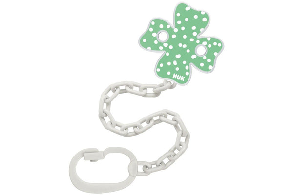 NUK: Shaped Soother Chain - Green