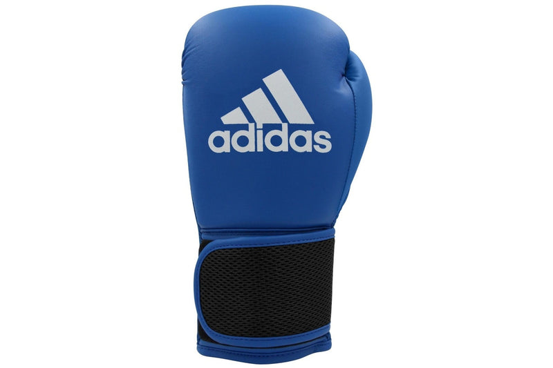 Adidas Hybrid 25 Boxing Gloves - Blue / White - 14oz