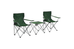 Camping Table And Chair Set 3 Pieces Camping Furniture