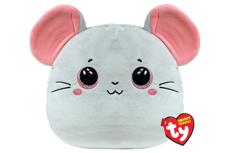 Ty Squishy Beanies: Catnip the Mouse - 14" Plush