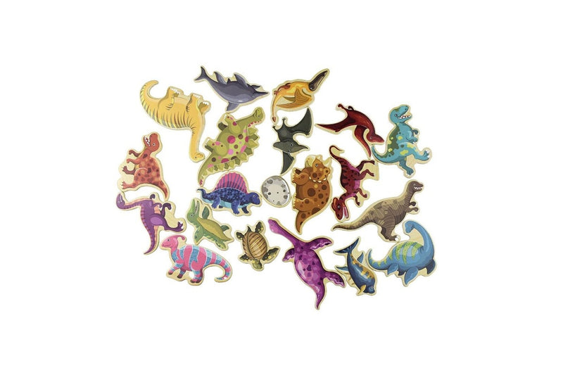 20pc Koala Dream Fridge Friends Magnetic Dinosaurs Baby Learning Toy 3+