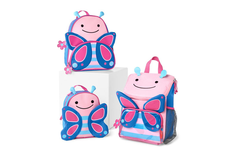 Skip Hop: Zoo Mini Backpack with Reins - Butterfly