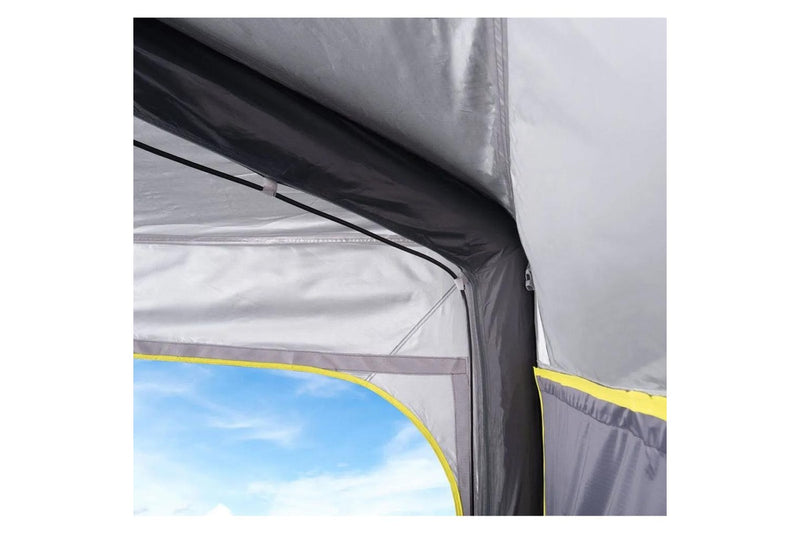 Quest UPF50+ Fabric Air Gazebo-3 w Carry Bag Outdoor Beach Camp Sun Shade Grey