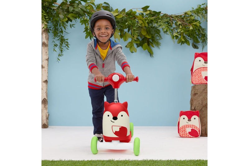 Skip Hop: Zoo Ride On 3 in 1 Scooter - Fox