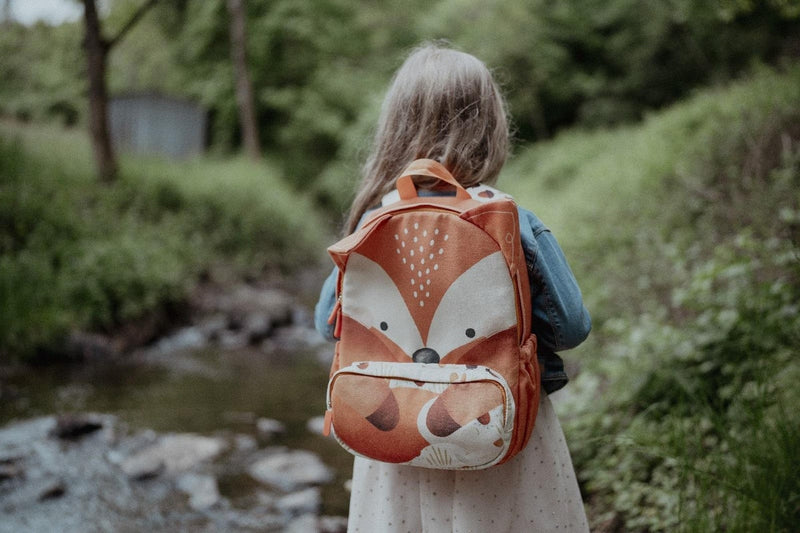 Sassi: A4 Junior Recycled Backpack - Cracky the Dinosaur