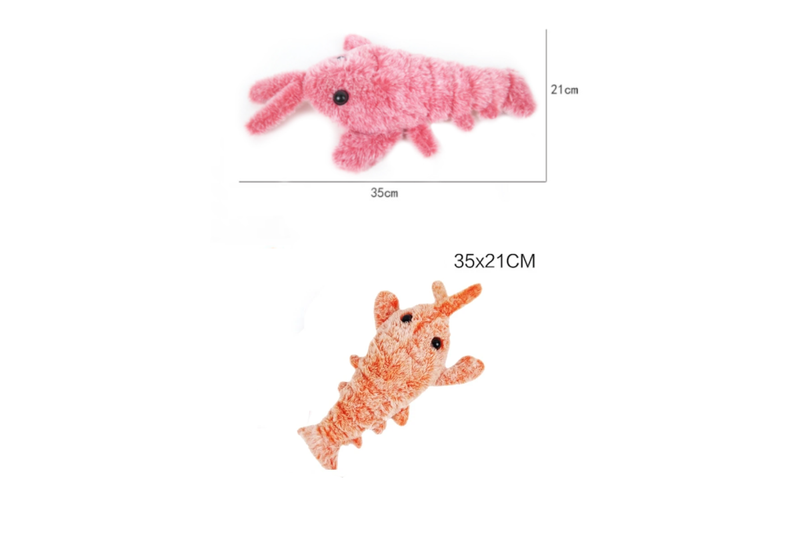 Usb Rechargeable Funny Jumping Lobster Cat Toy Cat Toys