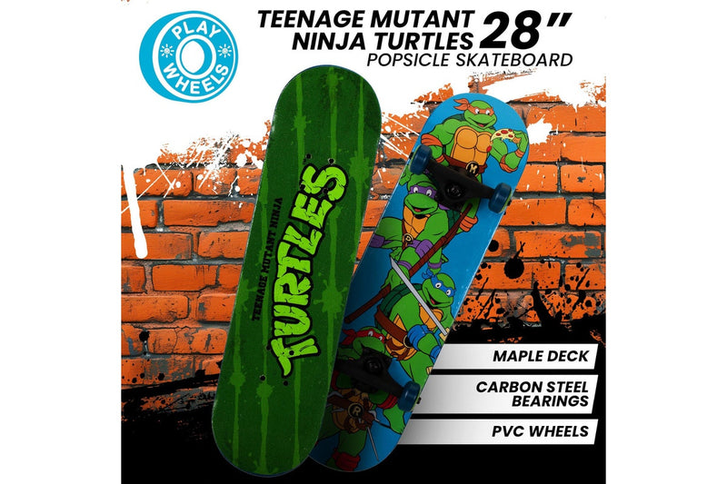 Teenage Mutant Ninja Turtles 28-inch Turtle Time Popsicle Skateboard