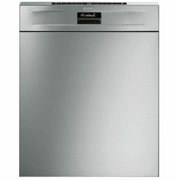 Smeg 60cm Under Bench Dishwasher Diamond Series Stainless Steel