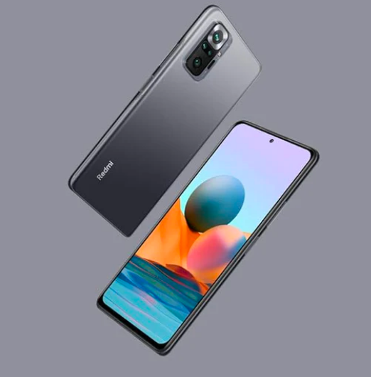 Xiaomi Redmi Note 10 Pro - Smartphone 6+128 GB, 6.67 Inch 120Hz AMOLED DotDisplay, Snapdragon 732G, 108MP Quad Camera, 5020mAh, Onyx Gray (UK Version)