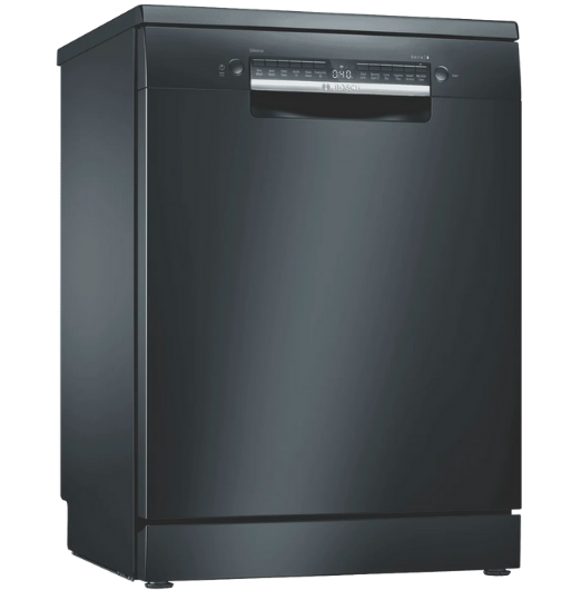 Bosch Series 4 Freestanding Dishwasher Black Inox