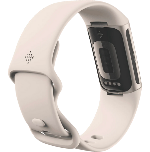 Fitbit Charge 6 - Porcelain/Silver Aluminium