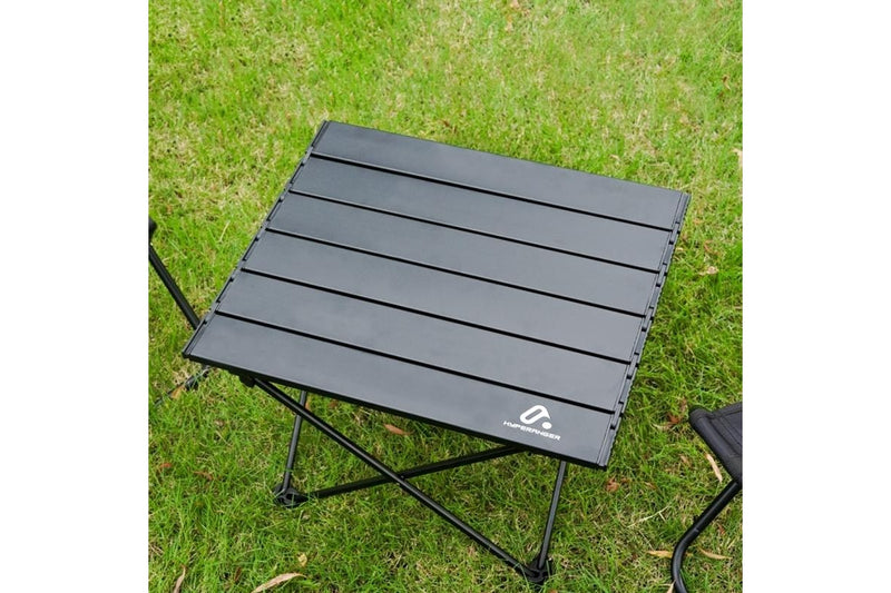 HYPERANGER Portable Aluminum Alloy Camping Table - Small