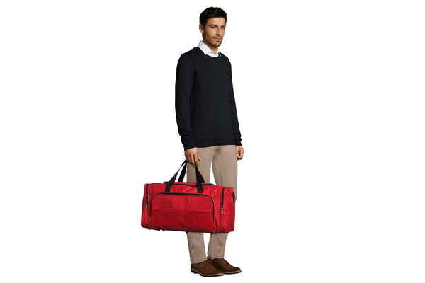 SOLS Weekend Holdall Travel Bag (Red) (ONE)