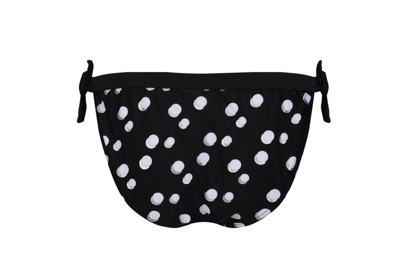 Regatta Womens/Ladies Flavia Polka Dot Bikini Bottoms (Black/White) (10 UK)