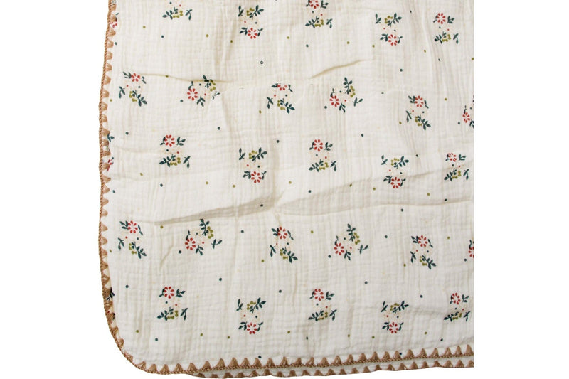 LVD Cotton Wrap Blanket Boho Floral Home Nursery Decor Children Baby 140cm