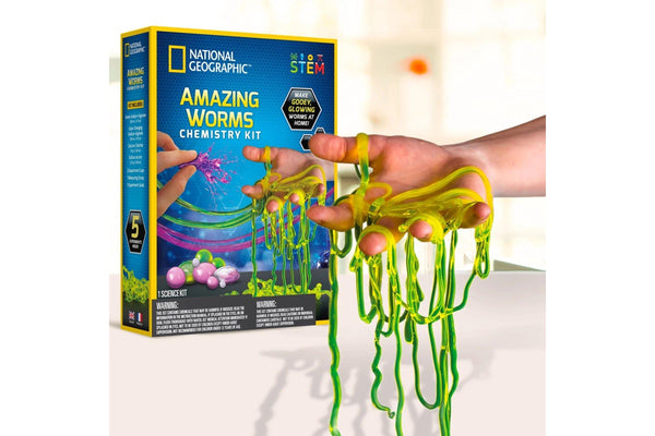 National Geographic: Amazing Worms - Chemistry Kit