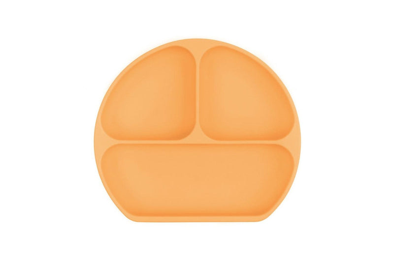 Bumkins: Silicone Grip Dish - Tangerine