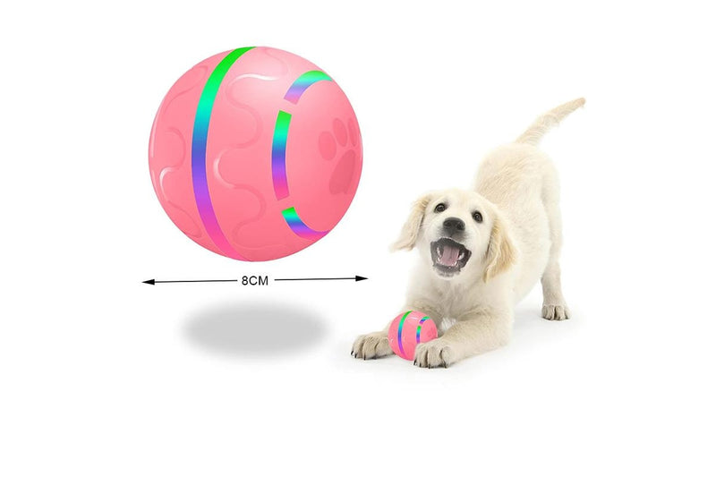 PETSWOL Automatic Rolling Pet Ball - Pink