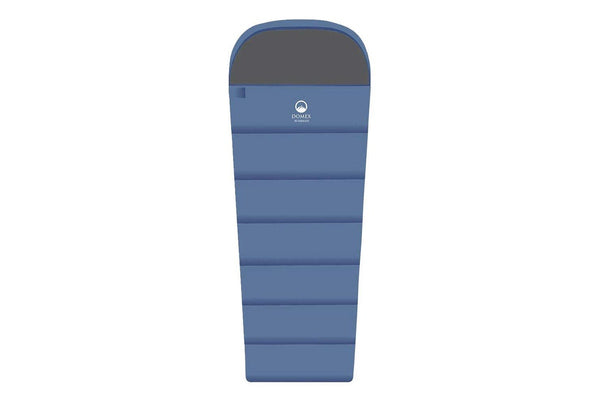 Domex Sleeping Bag Bushmate XL -5c Synthetic Fill Left Hand Zip Steel Blue