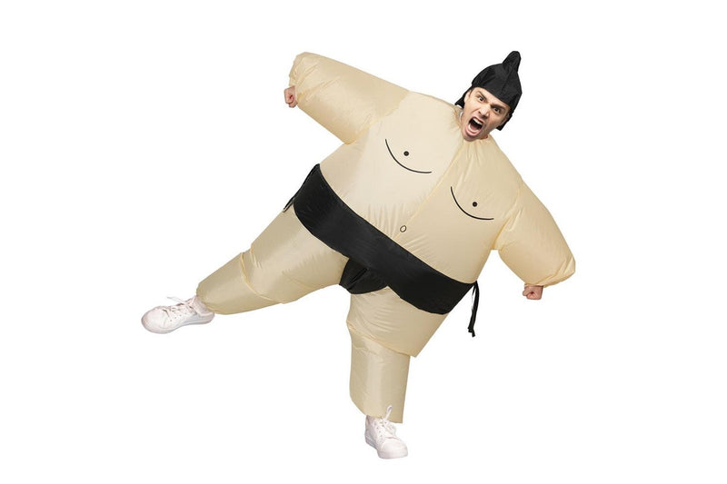 Inflatable Sumo Costume Adult Suit Blow Up Party Fancy Dress Halloween Cosplay