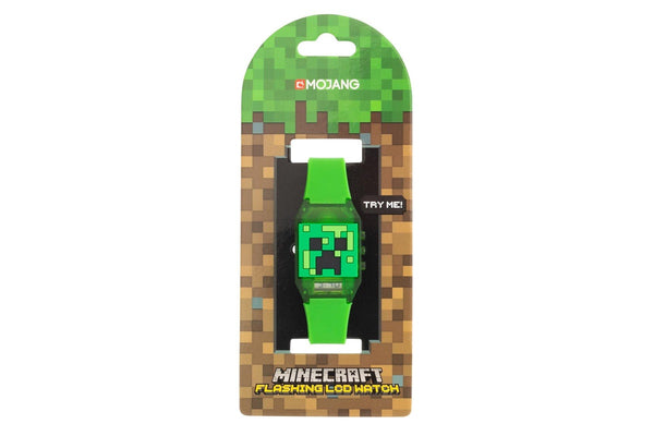 You Monkey: Minecraft - Light Up LCD Watch