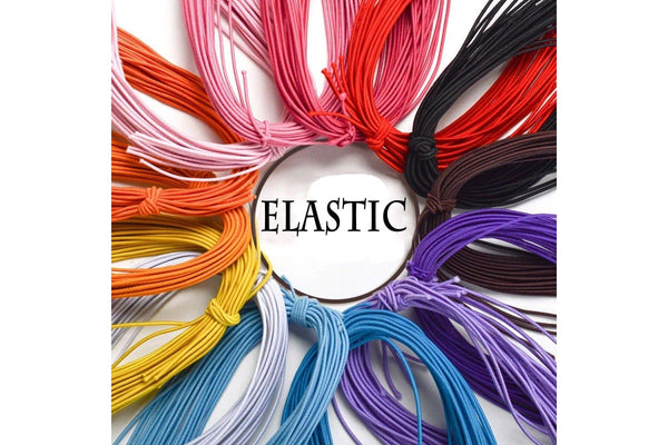 3x Elastic Stretchy Beading Thread Cord String Necklace Jewellery 25 Metres