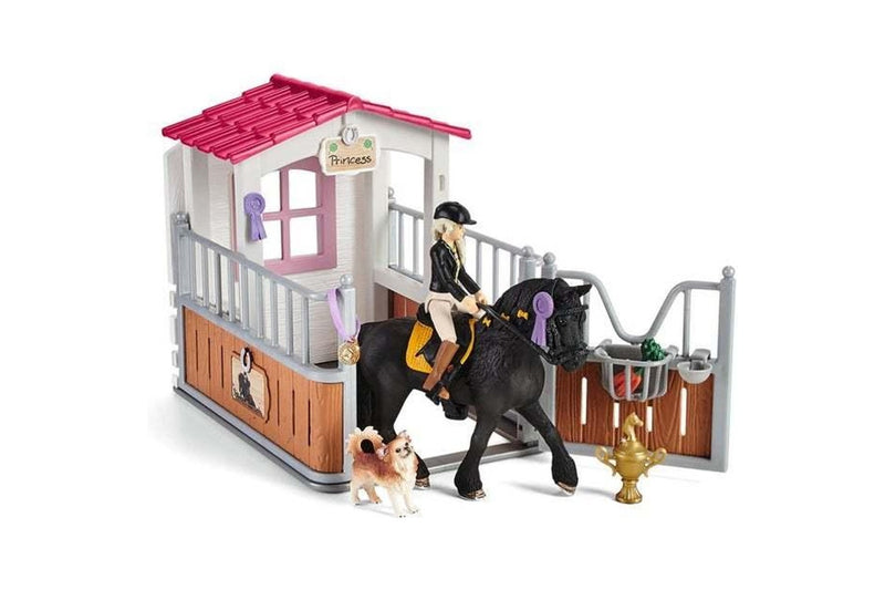 Schleich: Horse Stall with Tori & Princess