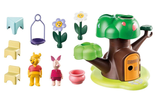 Playmobil: 1.2.3 & Disney - Winnie's & Piglet's Tree House (71316)