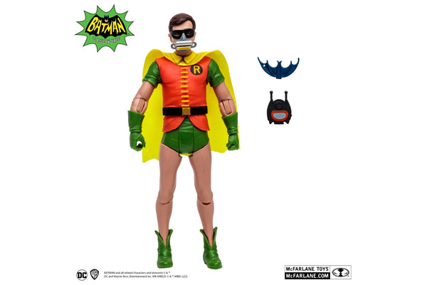 DC Multiverse: Robin With Oxygen Mask (Batman 66 ) - 6" Action Figure