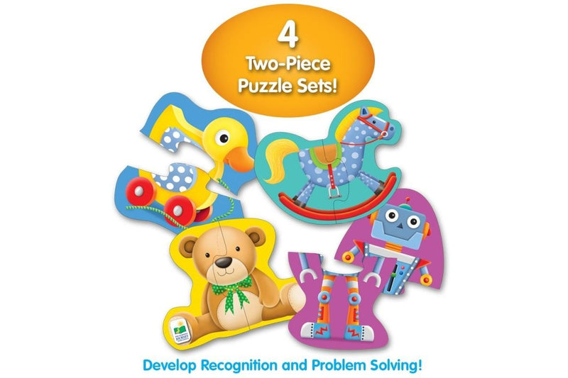 The Learning Journey: First Shaped Puzzle - My Toys