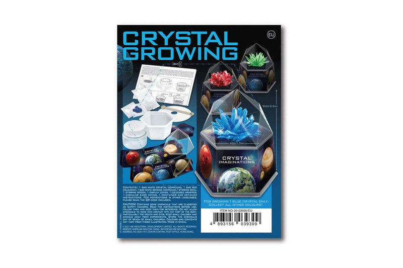 4M Crystal Growing Kit Space Gem Educational Kids Toddler Activity Toy 10y+ Blue