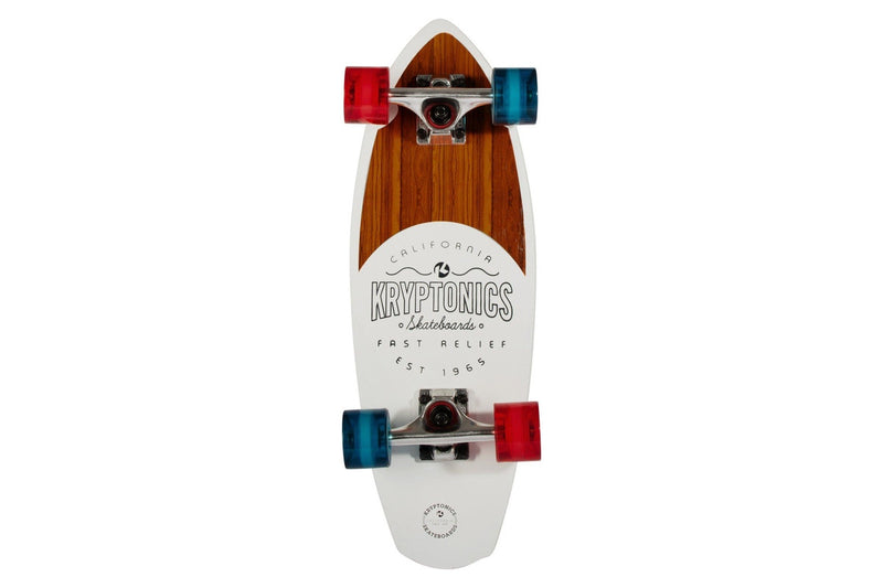 Kryptonics 23-inch Mini Fat Cruiser Board In Liberty Blue