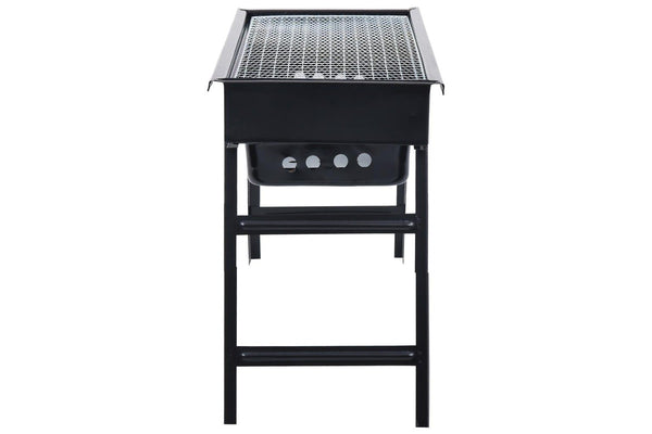 Portable Camping Bbq Grill Steel 60X22.5X33 Cm Parts & Accessories