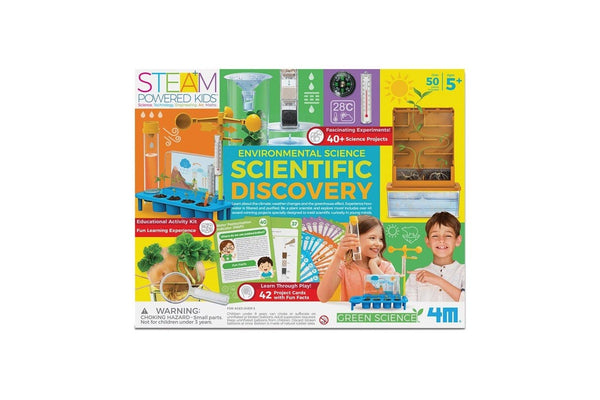 4M Scientific Discovery Kit Environmental Science Kids Children Activity Toy 5y+